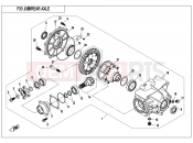 CFMOTO CFORCE 820 (CF800AU-2B) REAR AXLE - F33