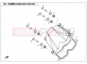 CFMOTO CFORCE 820 (CF800AU-2B) CYLINDER HEAD COVER ASSY. - E02-1