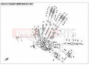 CFMOTO CFORCE 820 (CF800AU-2B) CYLINDER HEAD NO.2 ASSY. - E02-6-V2