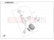 CFMOTO CFORCE 820 (CF800AU-2B) LOCK KIT - F01