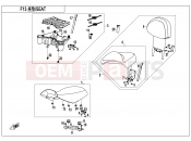 CFMOTO CFORCE 820 (CF800AU-2B) SEAT - F13