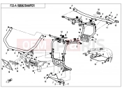 CFMOTO CFORCE 820 (CF800AU-2B) BUMPER(NEW BUMPER PANEL) - F23-A