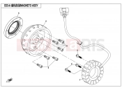 CFMOTO CFORCE 820 (CF800AU-2B) MAGNETO ASSY.(WITHOUT EPS) - E03-A