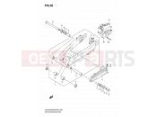 SUZUKI DR-Z250 K7 (2007) (E03,E28,E33) 50 - REAR SWINGING ARM