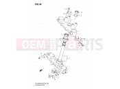 SUZUKI DR-Z250 K7 (2007) (E03,E28,E33) 46 - STEERING STEM (E28)