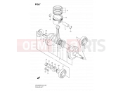 SUZUKI DR-Z250 K7 (2007) (E24) 7 - CRANKSHAFT
