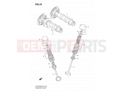 SUZUKI DR-Z250 K7 (2007) (E24) 10 - CAMSHAFT/VALVE