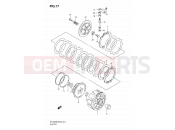 SUZUKI DR-Z250 K7 (2007) (E24) 17 - CLUTCH