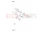 SUZUKI DR-Z250 K7 (2007) (E24) 34 - FOOTREST