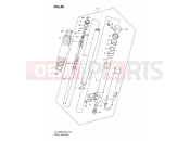 SUZUKI DR-Z250 K7 (2007) (E24) 46 - FRONT DAMPER