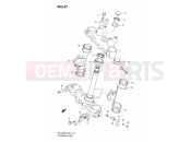 SUZUKI DR-Z250 K7 (2007) (E24) 47 - STEERING STEM