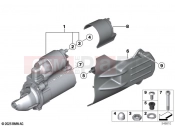 BMW Motorrad BMW 2025 R models R 12 nineT A2 (0N11) Starter