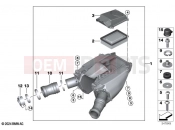 BMW Motorrad BMW 2025 R models R 12 nineT A2 (0N11) Intake silencer