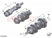 BMW Motorrad BMW 2025 R models R 12 nineT A2 (0N11) Transmission shafts