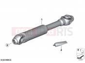 BMW Motorrad BMW 2025 R models R 12 nineT A2 (0N11) Drive shaft