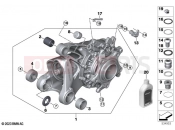 BMW Motorrad BMW 2025 R models R 12 nineT A2 (0N11) Angle drive with ventilation