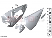 BMW Motorrad BMW 2025 R models R 12 nineT A2 (0N11) Side trim panel
