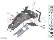 BMW Motorrad BMW 2025 R models R 12 nineT A2 (0N11) Battery tray
