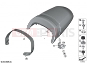 BMW Motorrad BMW 2025 R models R 12 nineT A2 (0N11) Passenger seat