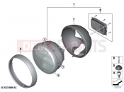BMW Motorrad BMW 2025 R models R 12 nineT A2 (0N11) Headlight