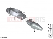 BMW Motorrad BMW 2025 R models R 12 nineT A2 (0N11) Turn indicators, front