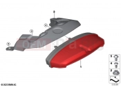 BMW Motorrad BMW 2025 R models R 12 nineT A2 (0N11) Rear light