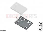 BMW Motorrad BMW 2025 R models R 12 nineT A2 (0N11) Telematics control unit holder