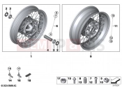 BMW Motorrad BMW 2025 R models R 12 nineT A2 (0N11) Retrofitting, spoked wheel  2