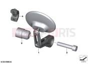 BMW Motorrad BMW 2025 R models R 12 nineT A2 (0N11) Retrofitting, handlebar end mirrors