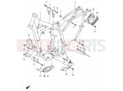 SUZUKI DR-Z400 K2 (2002) (E01) 33A - FRAME (MODEL K1/K2/K3/K4)
