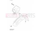 SUZUKI DR-Z400 Y (2000) (E01) 38A - FRONT FENDER (DR-Z400EY/EK1 E24)