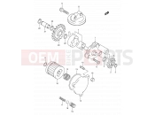 SUZUKI DR-Z400 Y (2000) (E03,E28,E33) 15 - OIL PUMP