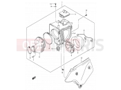 SUZUKI DR-Z400E K1 (2001) (E24) 13 - AIR CLEANER