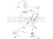 SUZUKI DR-Z400E K1 (2001) (E24) 36A - FUEL TANK (MODEL K1)