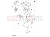 SUZUKI DR-Z400E K1 (2001) (E24) 28A - SPEEDOMETER (DR-Z400EY/EK1/EK2/EK3/EK4 E24)