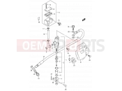 SUZUKI DR-Z400E K1 (2001) (E24) 57 - REAR MASTER CYLINDER