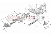 DUCATI Superbike 888 SP5 OIL PUMP - FILTER » LUBRICATION SYSTEM