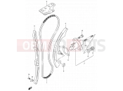 SUZUKI DR-Z400E K2 (2002) (E03,E28,E33) 11 - CAM CHAIN