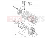 SUZUKI DR-Z400E K2 (2002) (E03,E28,E33) 19 - CLUTCH