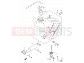 SUZUKI DR-Z400E K2 (2002) (E03,E28,E33) 37B - FUEL TANK (MODEL K2)