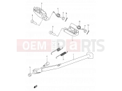 SUZUKI DR-Z400E K2 (2002) (E03,E28,E33) 35 - STAND