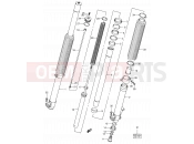SUZUKI DR-Z400E K2 (2002) (E24) 47A - FRONT FORK DAMPER (DR-Z400EY/EK1/EK2 P37)
