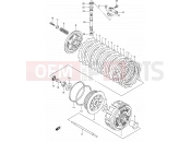 SUZUKI DR-Z400E K3 (2003) (E01) 19 - CLUTCH