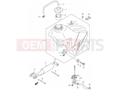 SUZUKI DR-Z400E K3 (2003) (E01) 36C - FUEL TANK (MODEL K3)