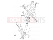 SUZUKI DR-Z400E K3 (2003) (E03,E28,E33) 48 - FRONT FORK BRACKET