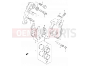 SUZUKI DR-Z400E K3 (2003) (E03,E28,E33) 50 - FRONT CALIPER