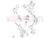 SUZUKI DR-Z400E K3 (2003) (E24) 48A - FRONT FORK BRACKET (DR-Z400EY/EK1/EK2/K3/EK3/EK4 E24)