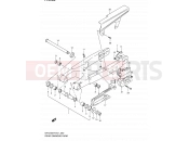 SUZUKI DR-Z400E K4 (2004) (E01) 52 - REAR SWINGING ARM