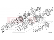 HONDA PIONEER 520 (SXS520MR) 2024 E-7 CLUTCH