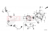 HONDA PIONEER 520 (SXS520MR) 2024 F-2 SWITCH/METER